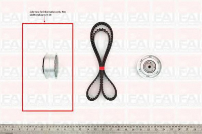 FAI AUTOPARTS tbk90 -  Комплект ремня ГРМ